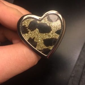 Betsy Johnson Leopard Ring